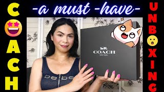 COACH UNBOXING A MUST HAVE REVEL BAG 😱 !!! #coachbag 🔥