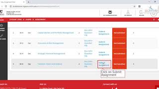 Steps to Submit NMIMS Internal Assignments using Web Browser