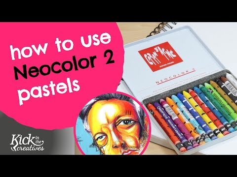 Caran d'Ache Neocolor II Crayons Set of 15 - Assorted Colors