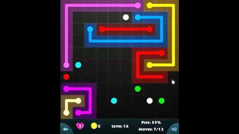 10 × 10 MANIA LEVEL 16 - FLOW GAME ON FACEBOOK Connect the dots