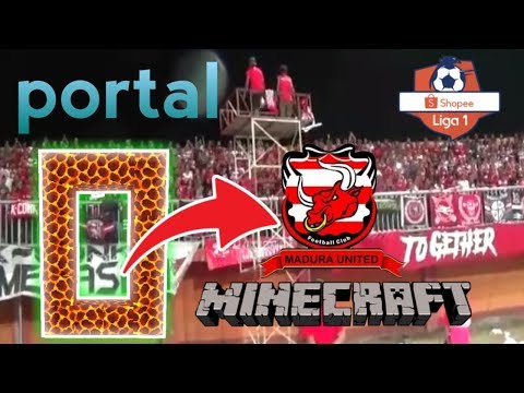 PORTAL MENUJU STADION GLORA RATU  PAMELINGAN MADURA UNITED (MINECRAFT PE)