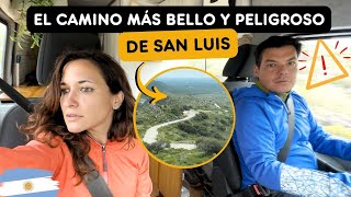 ¡TREMENDO! 😮 Llegamos a SAN FRANCISCO DEL MONTE DE ORO desde La Carolina en San Luis, Argentina 🇦🇷