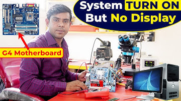 Computer No Display Problem solution || Desktop Motherboard No Display Problem