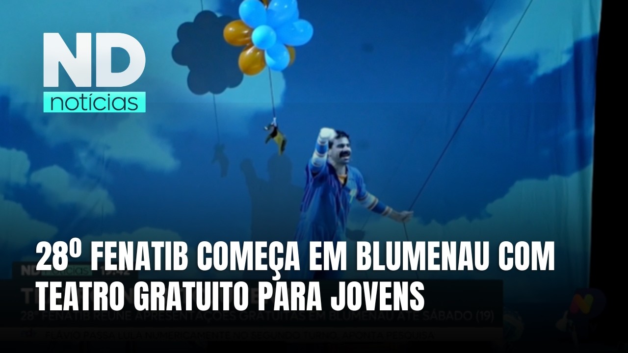 Blumenau recebe 28ª edição do Festival Nacional de Teatro para crianças e jovens