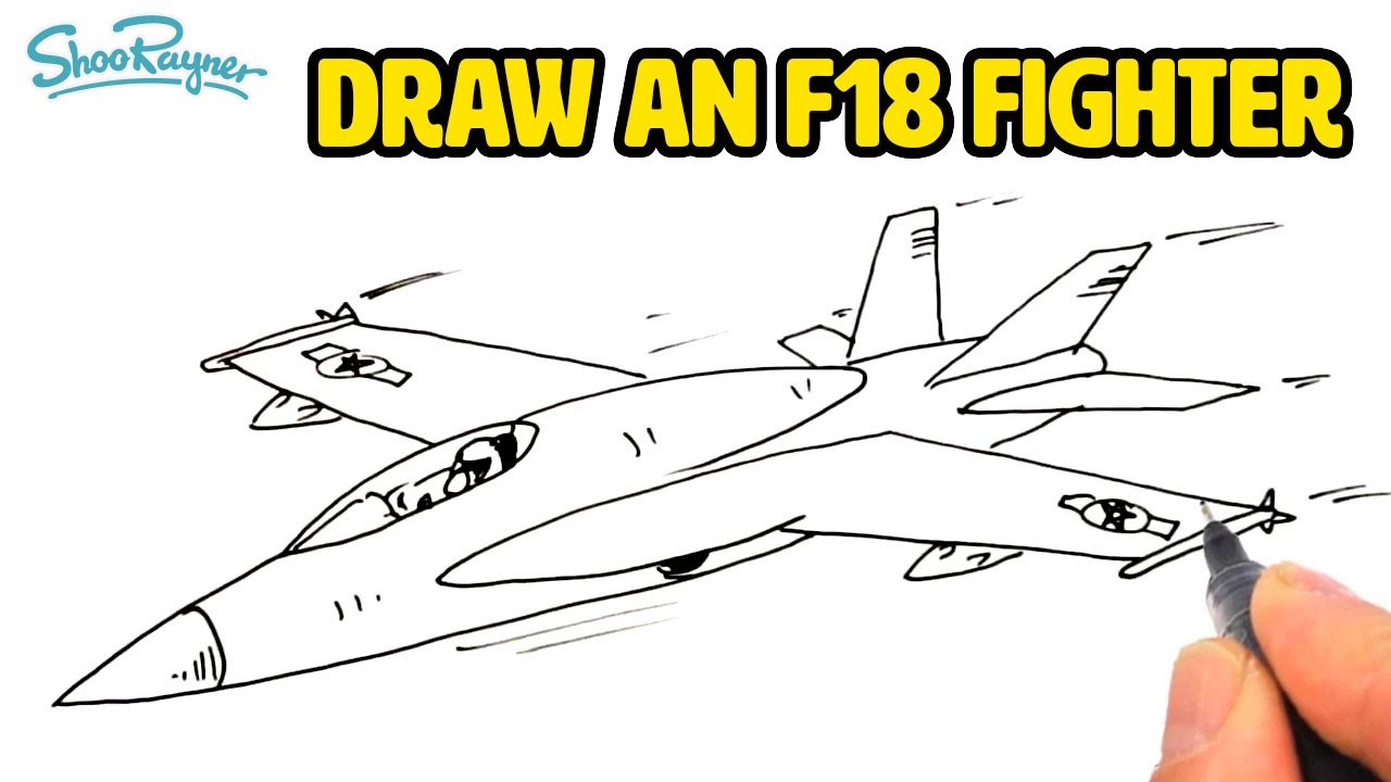 How To Draw Military Planes