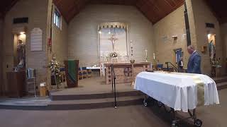 Funeral of Deacon Jerry  Schwarzbauer- St.Mary's Mora