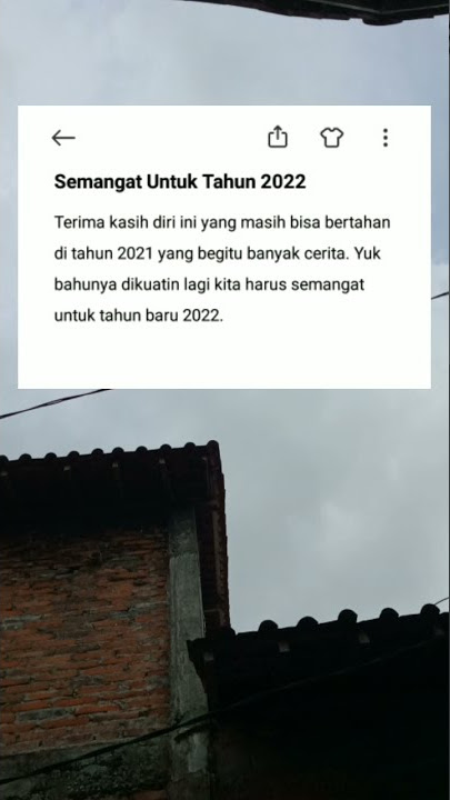 Story WA Tahun Baru 30 Detik