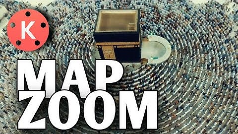 Map Zoom effect in KineMaster || Cinematic Map || How to make a MAP ZOOM effect in KineMaster