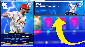 The MAY Monthly Awards Program in MLB The Show 22...