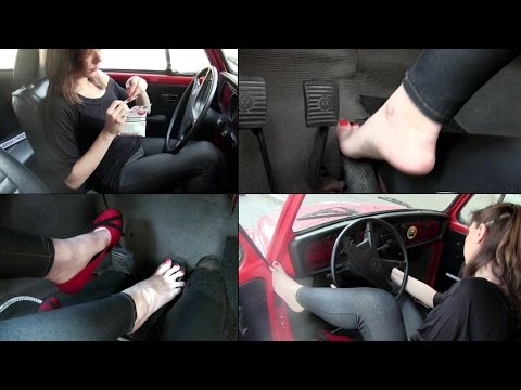 ⚡️  Code 156 ◾ Miss Maddy cranking and revving the VW Beetle ◾ Pedal Vamp Pedal Pumping