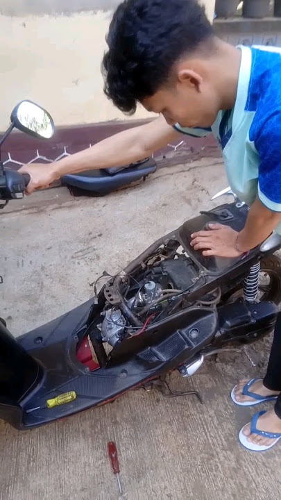 Yamaha Mio di gas mati#shortvidio