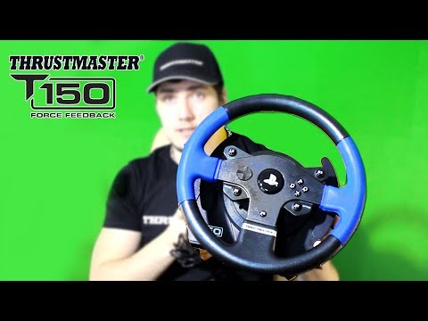 МОЙ НОВЫЙ РУЛЬ Thrustmaster T150 (обзор игрового руля Руль Thrustmaster T150 Force Feedback)