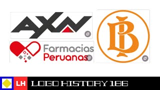 LOGO HISTORY 186: AXN (Asia), Farmacias Peruanas & Bank Indonesia