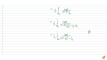 Evaluate the definite integrals `int_0^(pi/4 ) (sinxcosx)/(cos^4x+sin^2x)dx`...