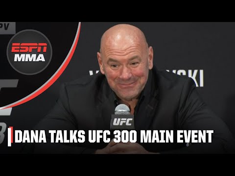 Dana White discusses Alex Pereira vs. Jamahal Hill being set for UFC 300 main event | ESPN MMA