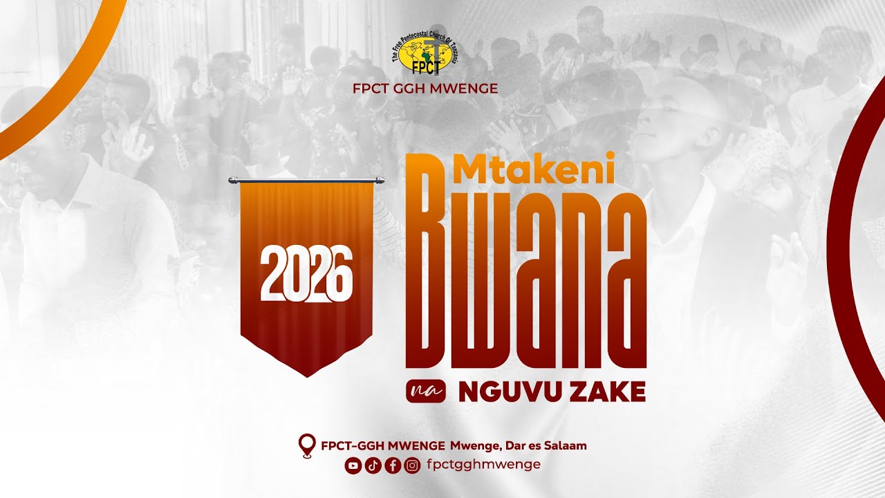 IBADA YA JUMAPILI FPCT GGH MWENGE | 11.01.2026 | KUMTAKA BWANA NA NGUVU ZAKE | REV.DR.DAVID NKONE