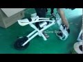 Foldable mini 2 wheel lithium battery electric scooter