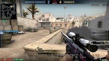 CS:GO RANDOM SHOT #9 - NO SCOPE AND SAVED ROUND