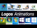 Logo Animations Of All Microsoft WINDOWS 1985 2021