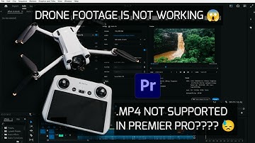 MP4 Drone footage is not working in Adobe premiere pro 2024?? 😓 Here is the solution. 💯