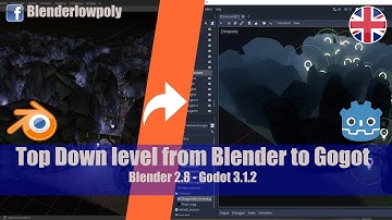 Top Down Level from Blender to Godot