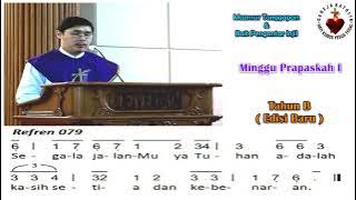 Mazmur Tanggapan & BPI (Baru) | Minggu Prapaskah I (B) | 18 Februari 2024