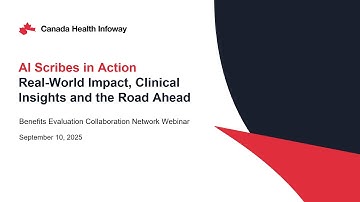 Webinar: AI Scribes in Action—Real-World Impact, Clinical Insights and the Road Ahead