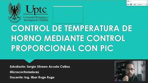 Proyecto Final - Microcontroladores UPTC - Control de temperatura de Horno con PIC