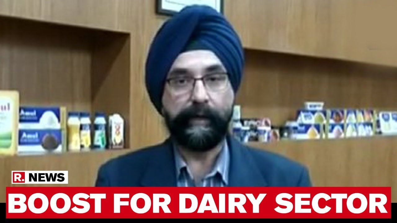 Govt Extends Support To Dairy Sector | Amul MD RS Sodhi Speaks To Republic TV