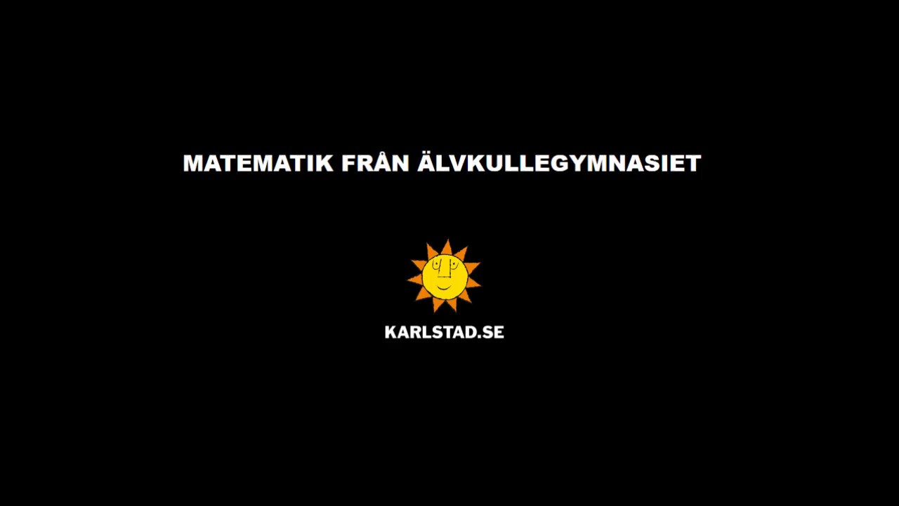 Matematik - Matematik Specialisering - Vinkel mellan vektorer och plan