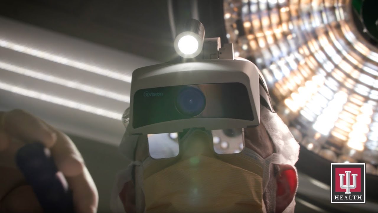 Augmented Reality Spine Surgery at IU Health Bloomington - YouTube