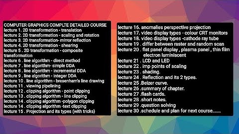 computer science:computer graphic lecture 7:line algorithm (2.simple DDA).