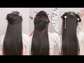 Top 3 Easy Chinese old traditional hairstyles tutorial[粉墨倾城]