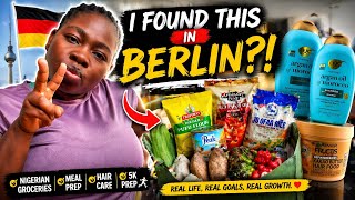 Found THIS in Berlin?! Nigerian Grocery Haul | Preparing for my first 5k Race+ Real Life in Germany