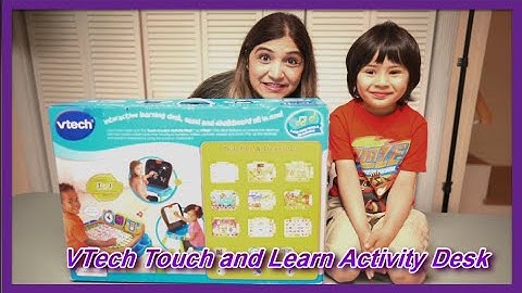 VTech Touch and Learn Activity Desk| Easy assembly|Fun N Learn|Review |2021