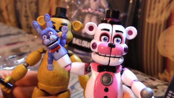 Five Nights at Freddy's Funtime Freddy Sister Location Figure Mystery Minis  Blind Bags Box Opening 
