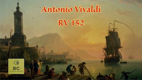 Antonio Vivaldi - RV 152 Concerto for Strings in G minor