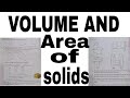 Area and volume of solids, 17.4 vedanta excel mathematics publication complete exercises.