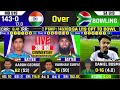 Live: Under 19 Cricket Ind vs Sa | 1st Innings | Cricket Commentary | Vaibhav Suryavanshi