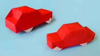 Comment faire une VOITURE en ORIGAMI