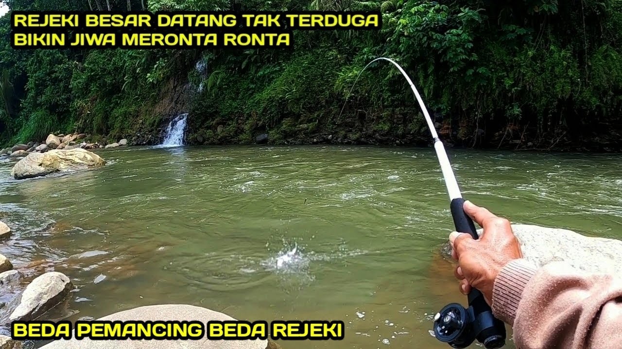 Mantap Jiwa Mancing di Sungai Mengaji Dapat Rejeki Tak Terduga #LM10