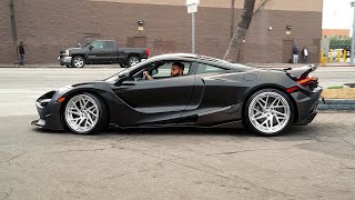 INSANE Carbon Widebody Mclaren 720s PAINTED Designo Magno!