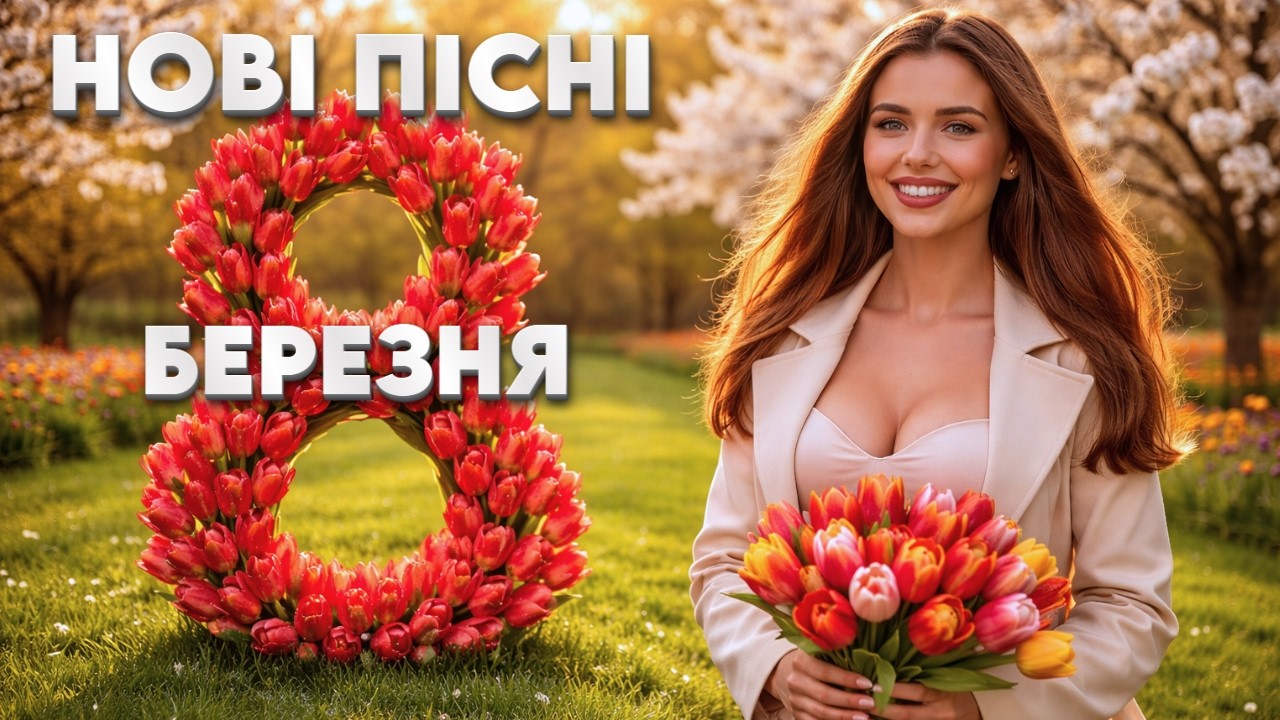 🌸 ЗБІРКА пісень до 8 Березня | Найкращі українські хіти для жінок 2026