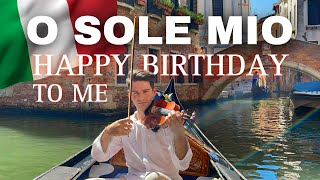 O SOLE MIO - Violin Cover in Venice, Italy - David Bay