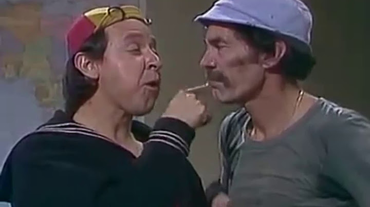 Nunca había visto un niño tan viejo el chavo