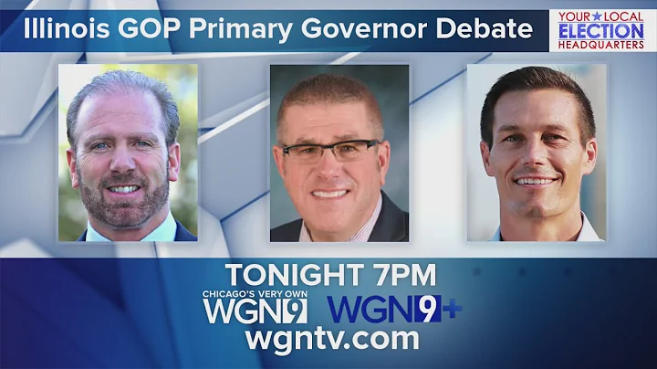 Bailey, Rabine, Sullivan face of in Illinois Republican Primary Governor Debate