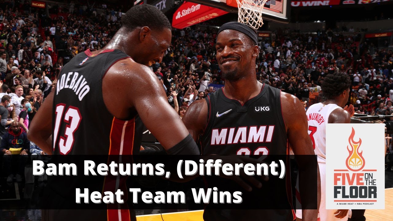 How Bam Adebayo's return helped the Miami Heat beat the Toronto ...