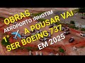 Obras construo do aeroporto inhotim cidade de betim minas gerais brasil