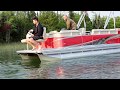 2018 fishing pontoon boats  avalon luxury pontoons