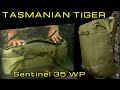 Alles in trockenen tchern  mit dem tasmanian tiger sentinel 35 wp